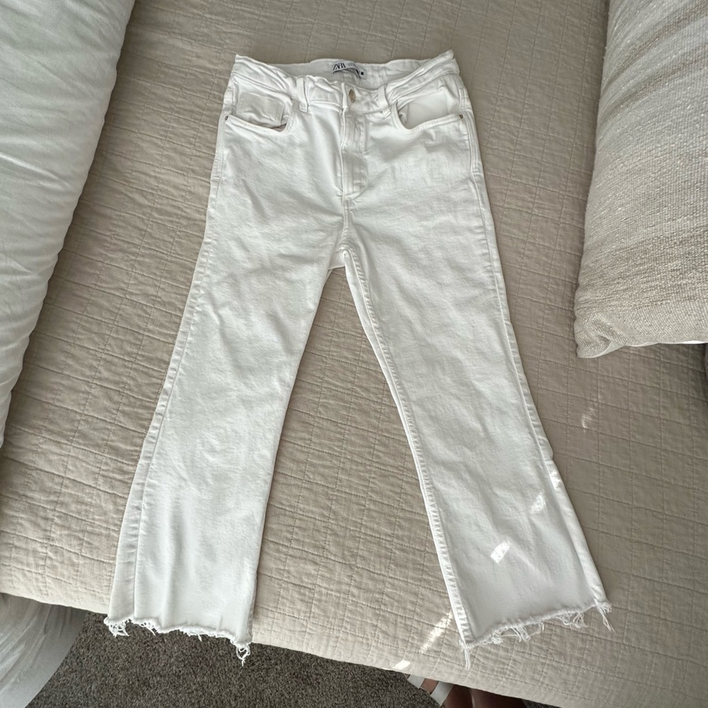 White jeans